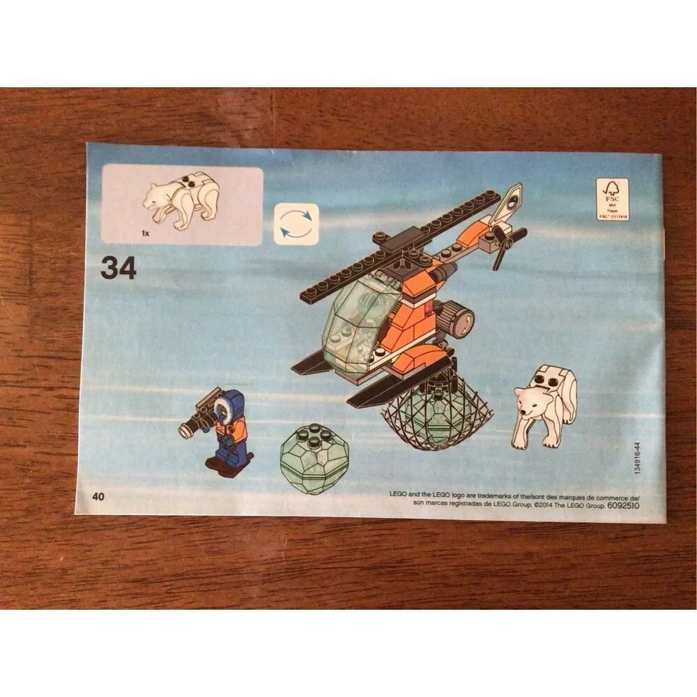 LEGO City Arctic Base Camp #60036 Instruction Manual Only (6006) - Picture 3 of 7